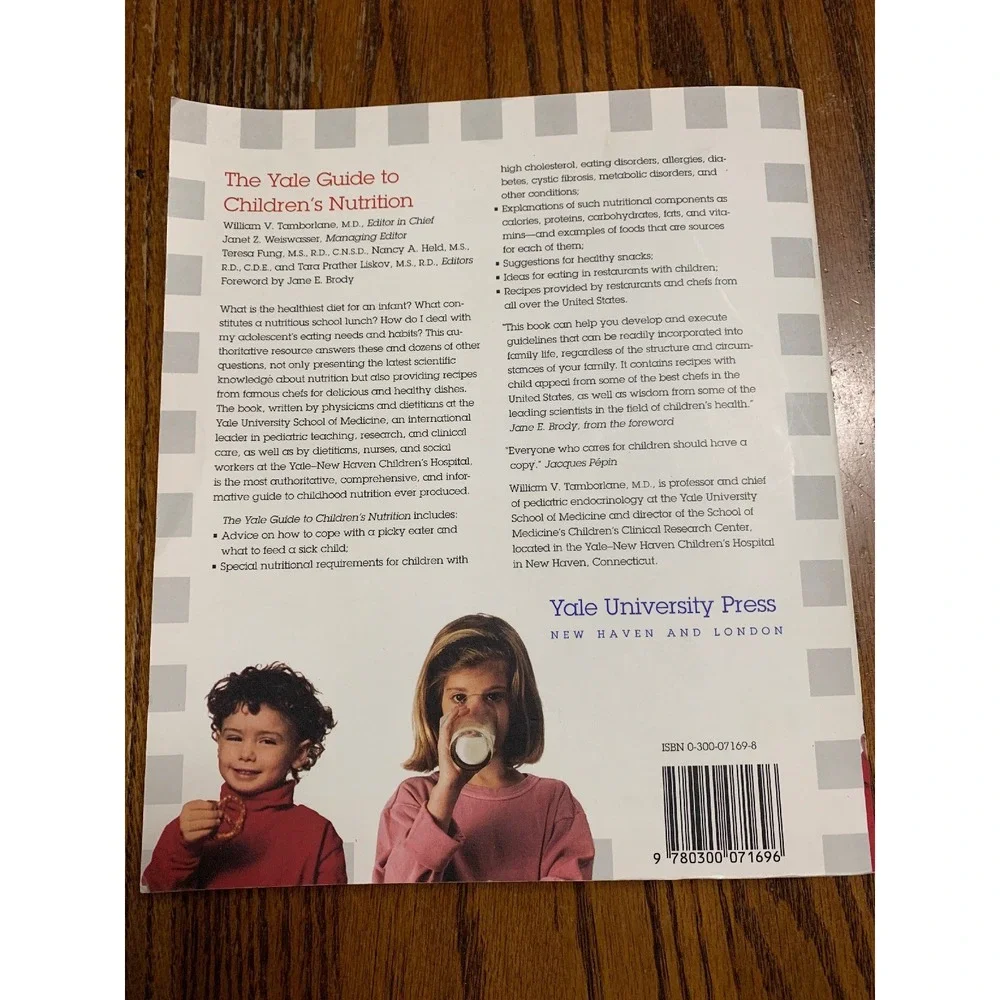 The Yale Guide To Children's Nutrition By William V. Tamborlane